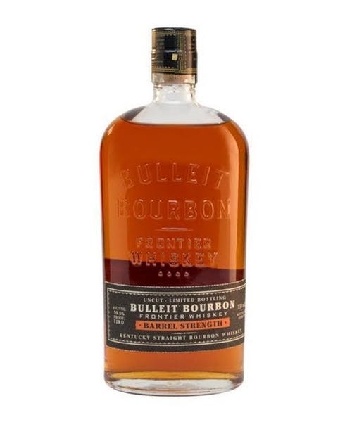 Bulleit Barrel Strength Straight Bourbon Frontier Whiskey