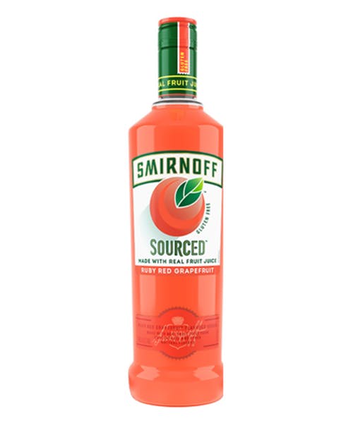 Smirnoff Sourced Ruby Red Grapefruit Vodka