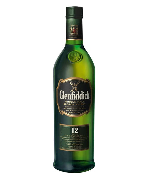 Glenfiddich 12 Year Speyside Single Malt Scotch Whisky