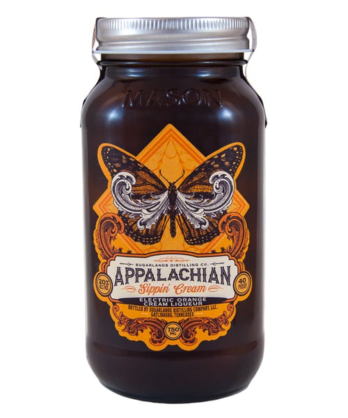 Appalachian Sippin' Cream Electric Orange Cream Liqueur