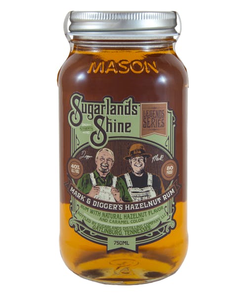 Sugarlands Shine Mark & Digger's Hazelnut Rum