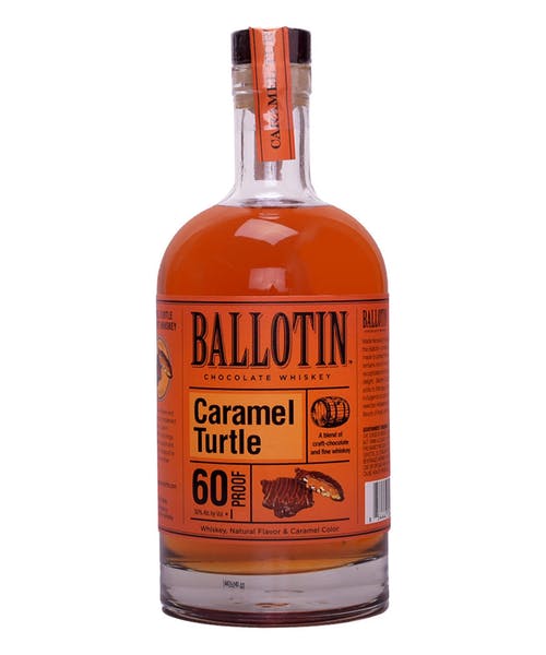 Ballotin Caramel Turtle Chocolate Whiskey