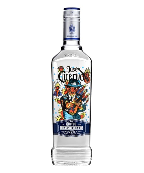 Jose Cuervo Especial Anniversary 222 Limited Edition "A Music Inspiration" Silver Tequila