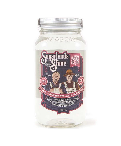 Sugarlands Shine Mark & Digger’s Rye Apple Moonshine