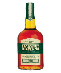 Henry McKenna Single Barrel Kentucky Straight Bourbon Whiskey