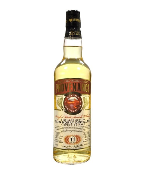 Douglas Laing McGibbons Provenance Glen Moray 11 Year Old Single Malt Scotch Whisky