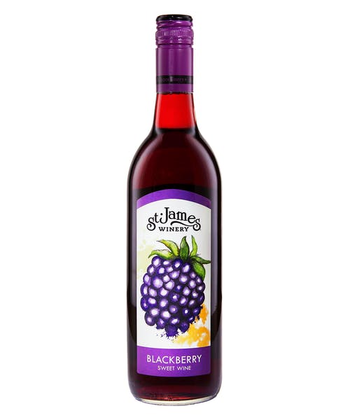 St. James Blackberry Wine