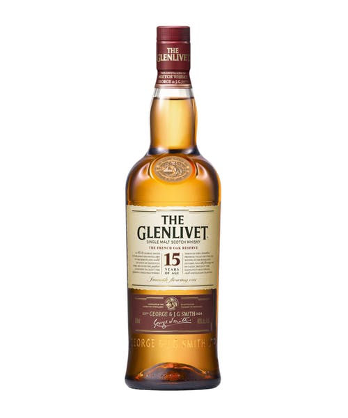 The Glenlivet 15 Year Speyside Single Malt Scotch Whisky