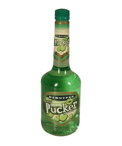 DeKuyper Pucker  Sour Apple Schnapps Liqueur