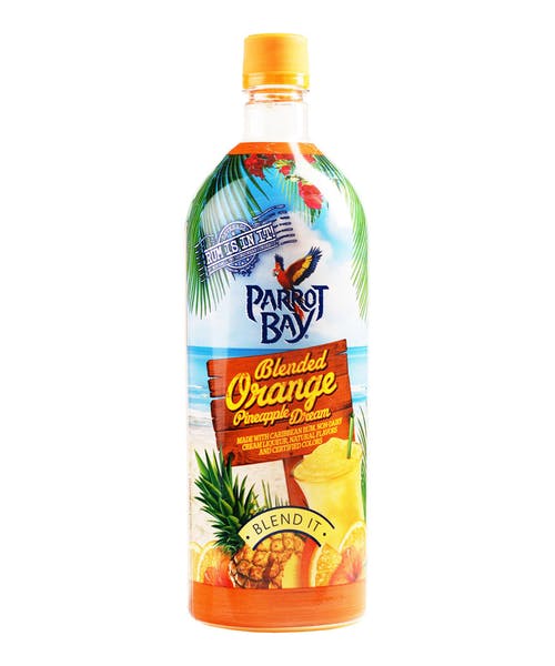 Captain Morgan Parrot Bay Blended Orange Pineapple Cocktail