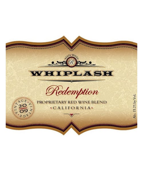 Whiplash Redemption Red Blend